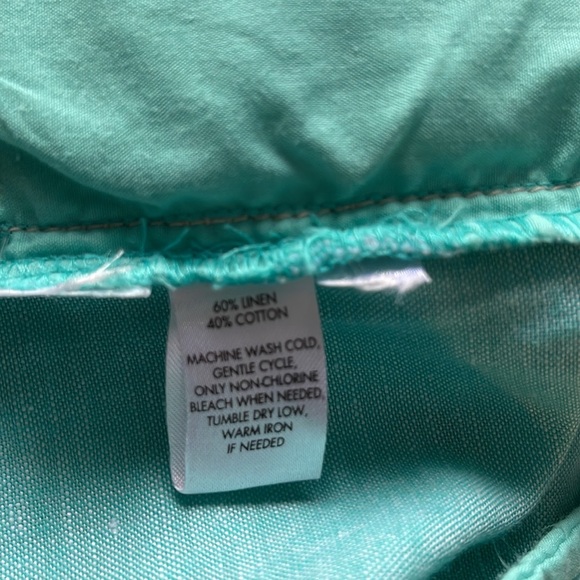 LOFT LINEN/COTTON BLEND SHORTS - Picture 9 of 9